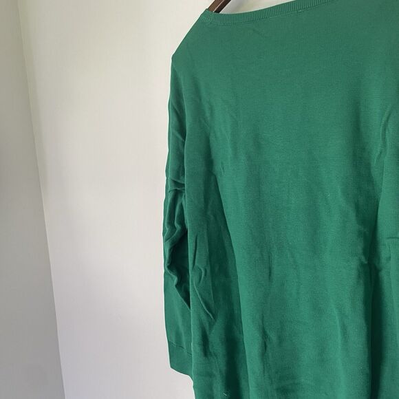 Belle by Kim Gravel Sweater Holiday Party Minimalist Crew Neck Top Womens 3XL - Picture 5 of 11